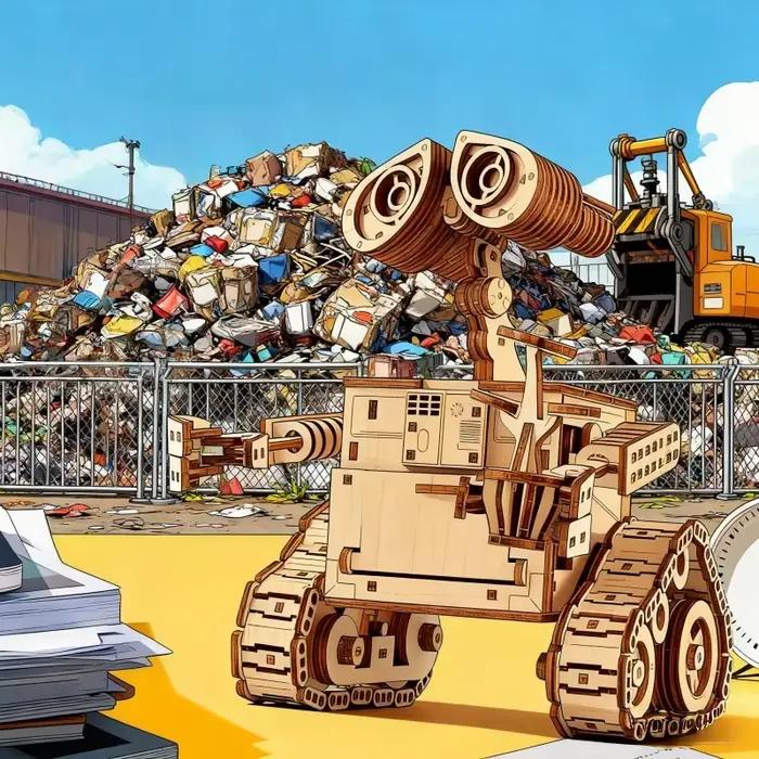 OUZEY Puzzle 3D en bois DIY
