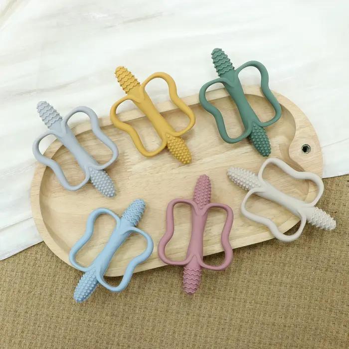 Jouets de dentition pour bébé avec poignées faciles à saisir