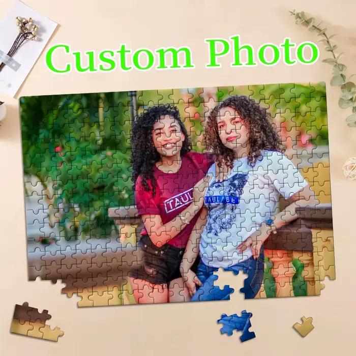 【Personnalisé】Puzzles en bois encadrés