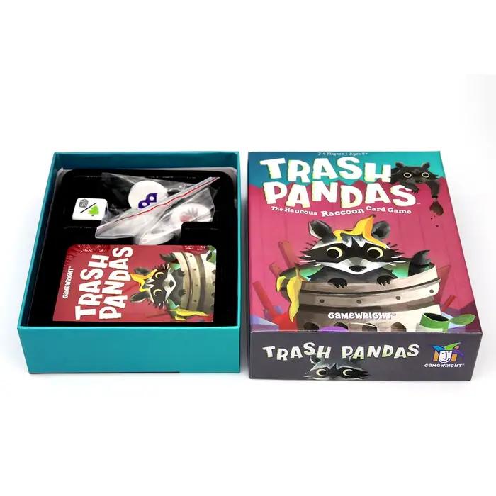 Poubelle Pandas Jeu de cartes Jeu de sanglier Jeu de fête