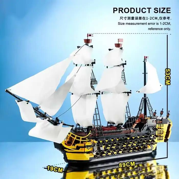 Blocs de construction de navire pirate du film Endeavour