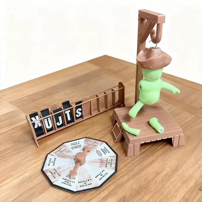 Jeu de société Cowboy Magnetic Hangman devinettes mots mystérieux profession sport familial amusant occassions cadeau anniversaire noel famille amis activités scolaires
