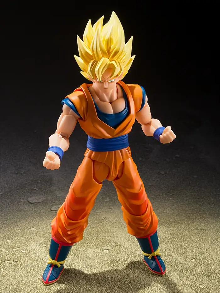 Bandai S.H.Figuarts SHF Dragon Ball Z Super Saiyan Son Goku-les jeux commencent figurine modèle jouets