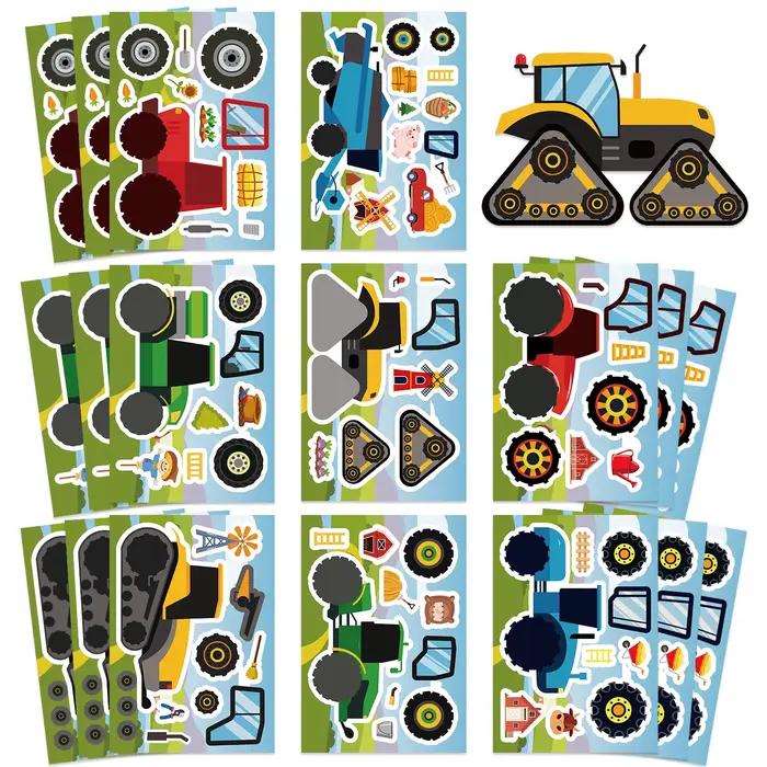 Autocollants de Puzzle pour tracteur agricole