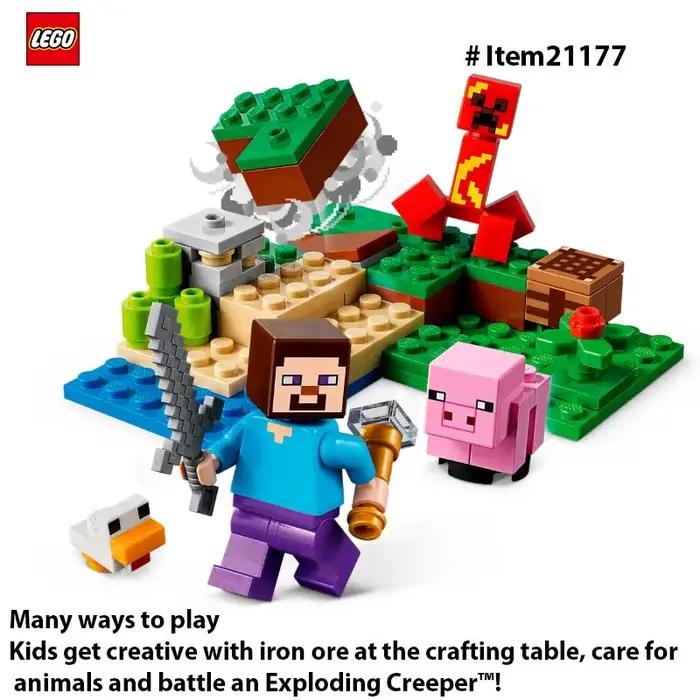 LEGO 21177 Minecraft The Creeper Ambush Toy de construction
