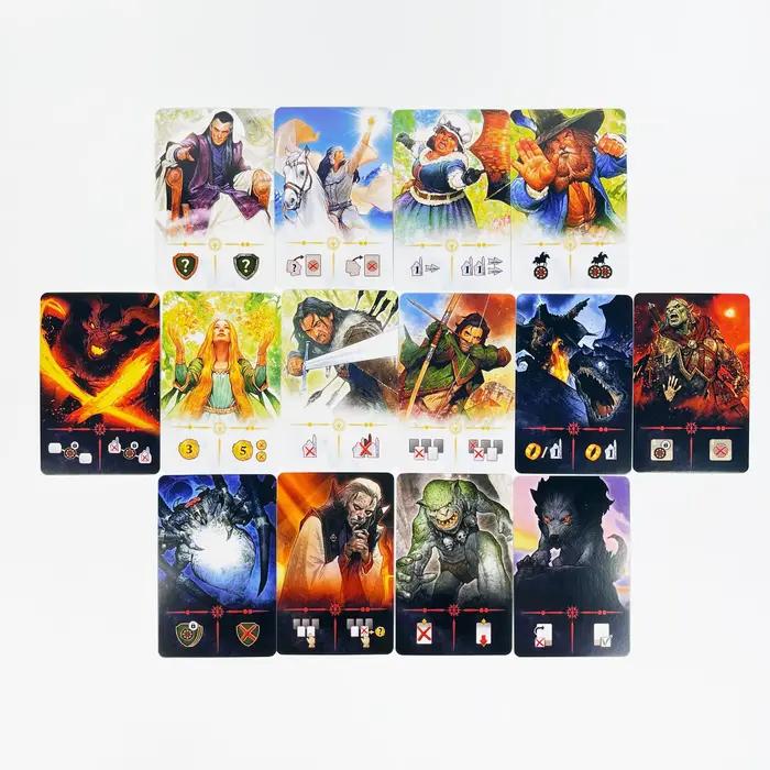 Extension de jeu de société – ALLIES DUEL MIDDLE EARTH | Version anglaise | Nouveau jeu requis : Jeu de base | Jeu de