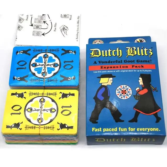 Dutch Blitz Le jeu de cartes original Fast Paced contient 160