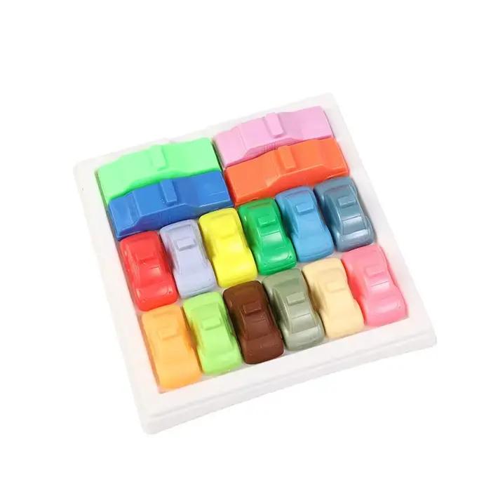 Puzzle trafic Rush heure jeu voiture de course parchemin Huarong route raisonnement logique jeu de bureau
