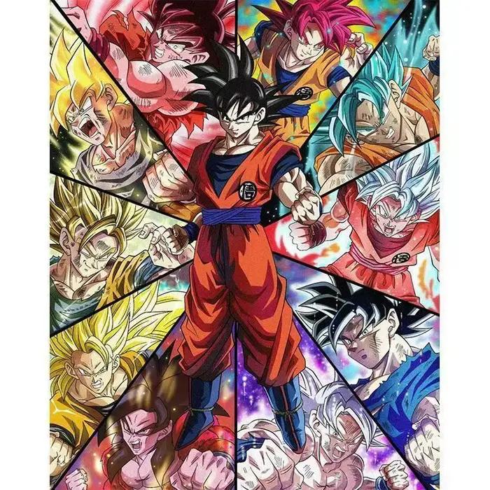 Puzzle classique de 1000 pièces sur le thème de l'anime Dragon Ball Wukong