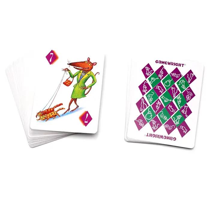 Rat a Tat Cat - Jeu de cartes Fun Numbers avec des chats (et quelques rats) pour les 6 ans et plus 