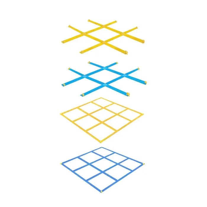 Jeu géant de Tic Tac Toe d'extérieur avec piquets de fixation pour barbecue