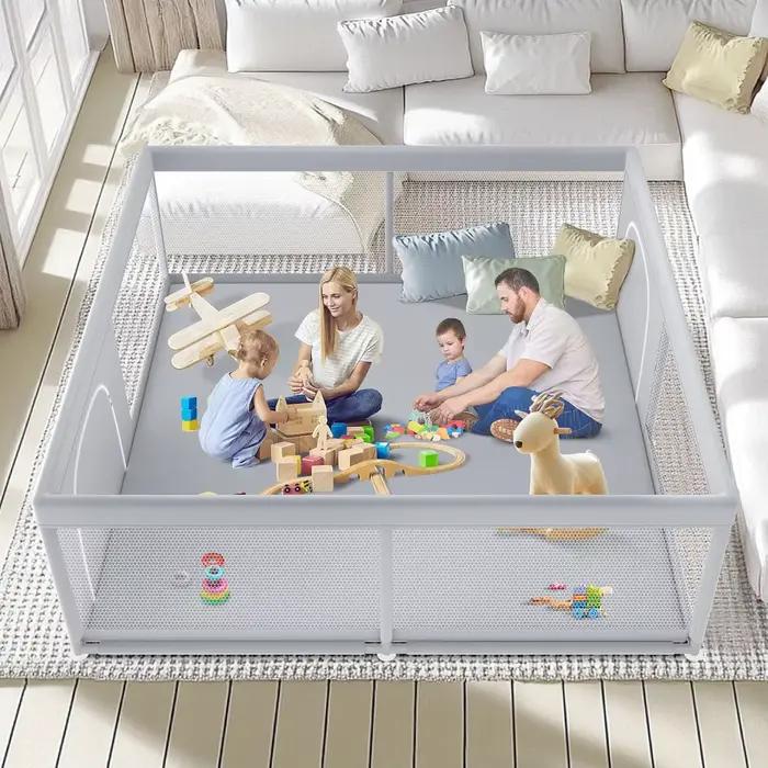 Grand parc de jeu, enclos de jeu pour bébés