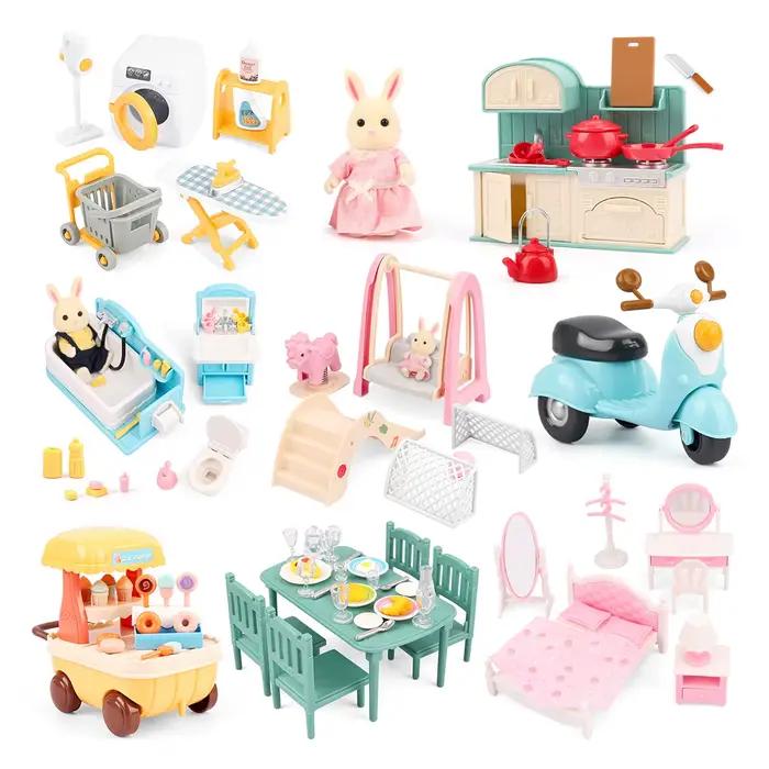 Meubles miniatures forêt