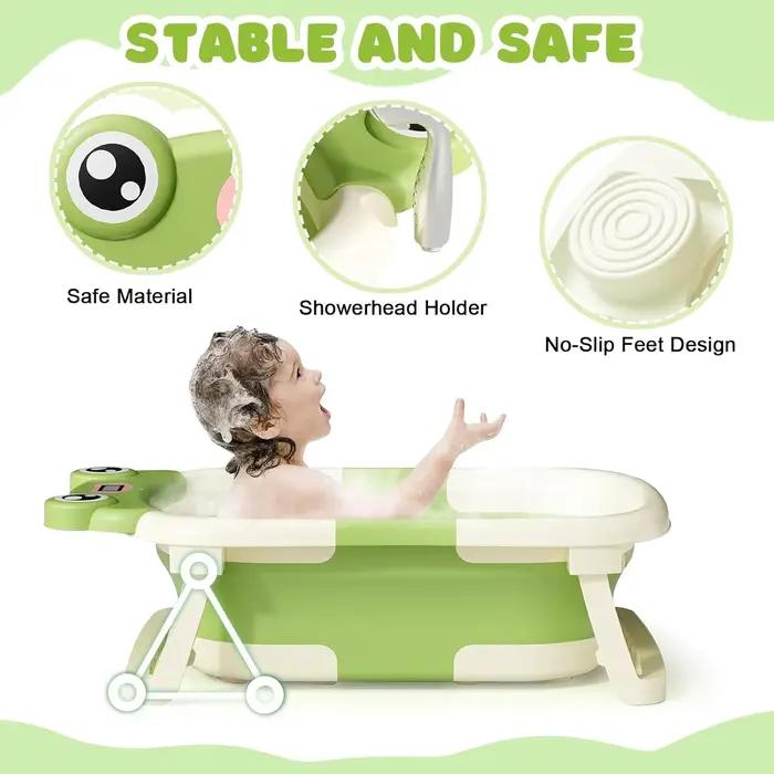 Baignoire pliable pour bébé de 0 à 36 mois