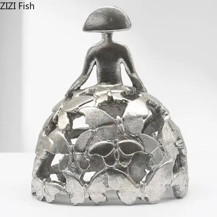 Statue de princesse en résine pour fille