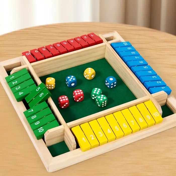 Shut The Box – jeu de société à dés
