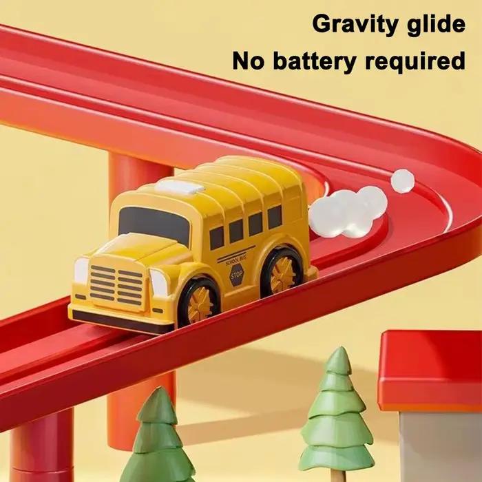 Modèle de voiture sur Rail de course