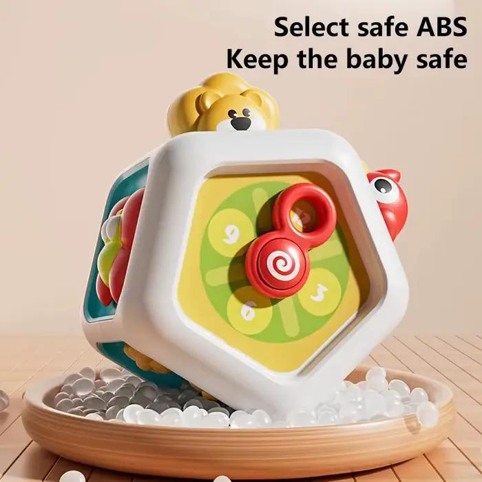 Jouets pour bébés, cube d'apprentissage, boîte à serrures, entraînement des capacités pratiques, développement de la motricité fine, jouets éducatifs Montessori pour enfants