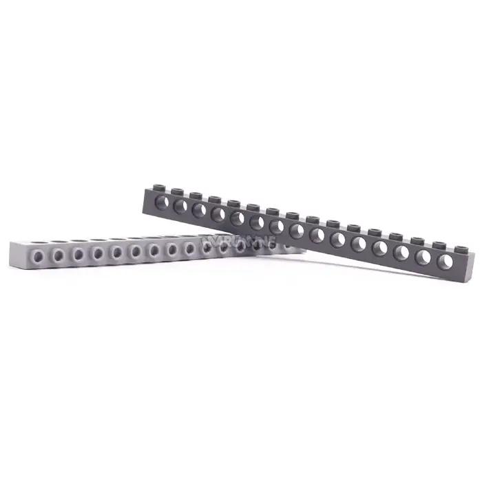 MARUMINE 3703 briques 1x16 bielle épaisse avec trous pièces MOC Construction robotique mécatronique accessoires 10
