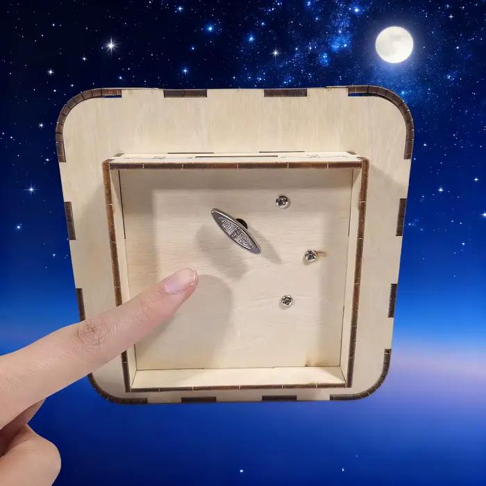 Puzzle 3D en bois DIY Château Magique – Jouet de Construction Éducatif