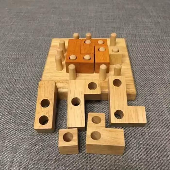 Jeu de Puzzle cognitif de forme géométrique
