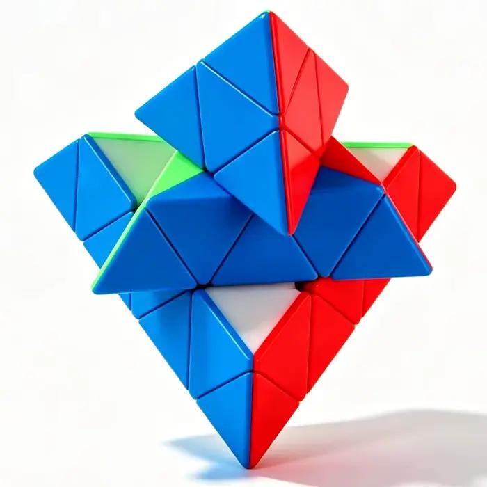 Pyramide de cubes de vitesse 4x4x4