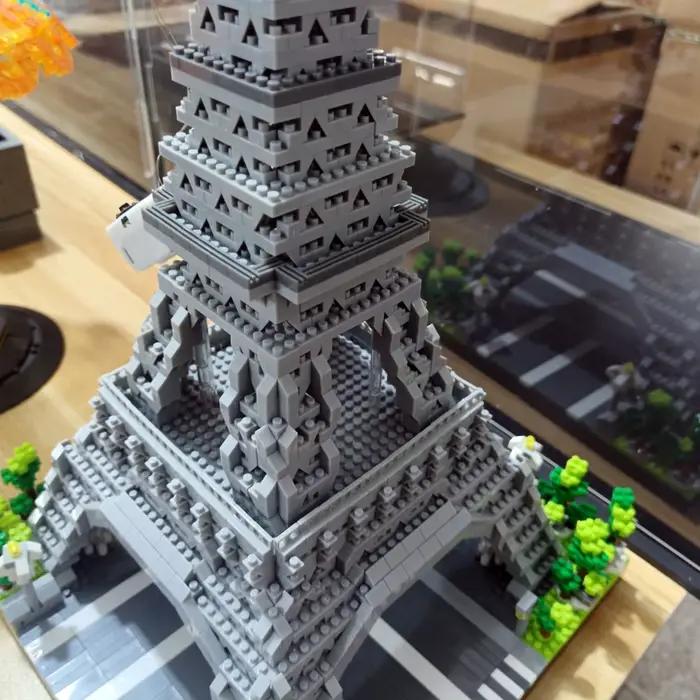 KNEW BUILT – paires de blocs de Construction tour Eiffel