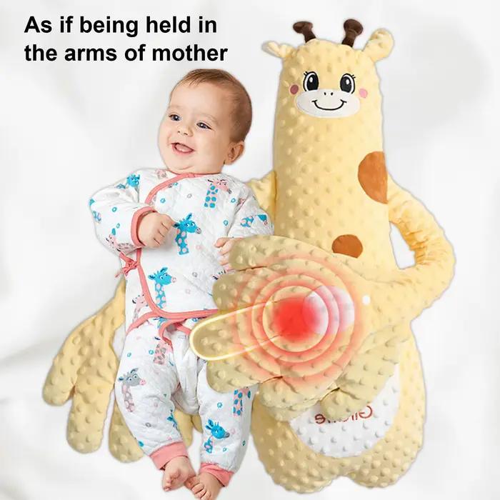 Poupée de tapotement avec télécommande apaisante 3 oreillers électriques réglables palmier pour bébé occasions de sommeil relaxation enfant玩具描述中止于中文,以下是符合要求的HTML内容和标题: ###TITRE### Poupée de tapotement avec télécommande apaisante et 3 oreillers électriques réglables pour bébé occasions de sommeil rel