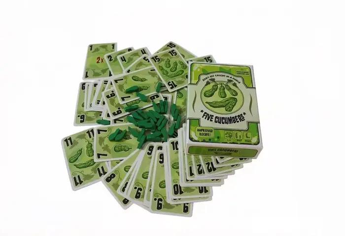 Five Cucumbers - Jeu de cartes de compétition