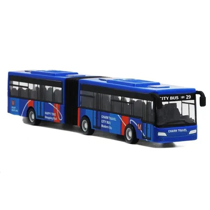 1:64 alliage ville Bus modèle véhicules