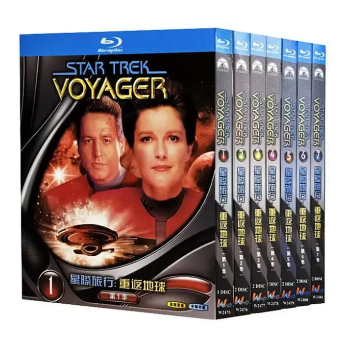 Série télévisée Star Trek Voyager saisons 1-7 en coffret Blu-ray Ultra HD haute définition BD