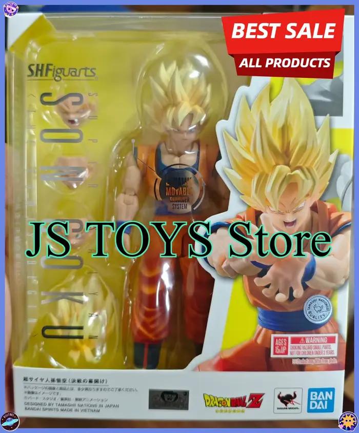Bandai S.H.Figuarts SHF Dragon Ball Z Super Saiyan Son Goku-les jeux commencent figurine modèle jouets