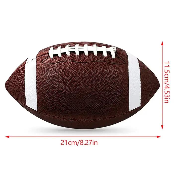 Football Américain Rugby Association pour Hommes, Femmes et Enfants, Football Sportif, Taille Standard, 8.5 Pouces