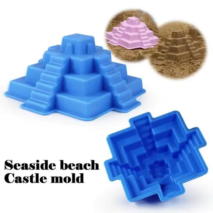 6 Pièces/Ensemble – Nouveaux Jouets Créatifs de Construction en Sable et Argile : Château