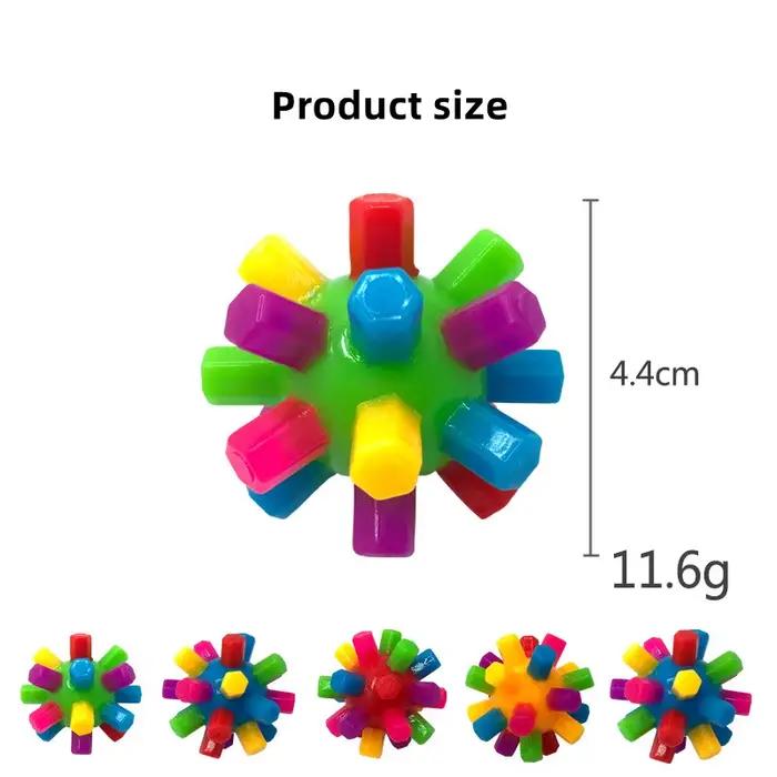 Boule de colonne de couleur 3 pièces