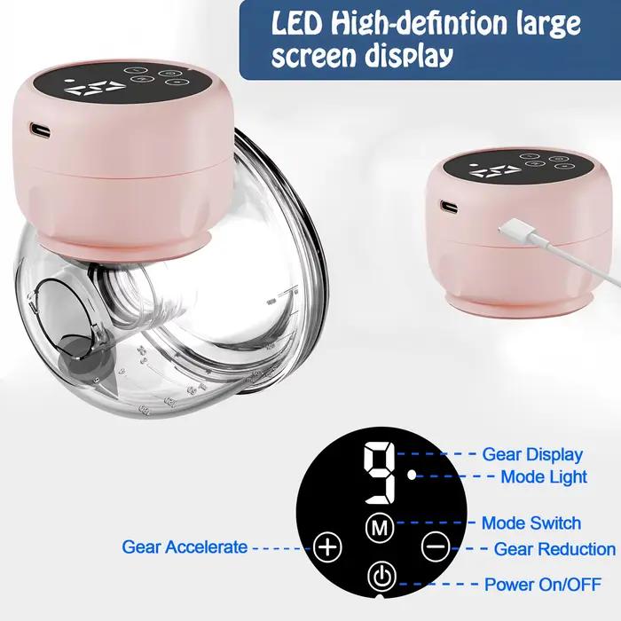 Tire-lait portable sans fil