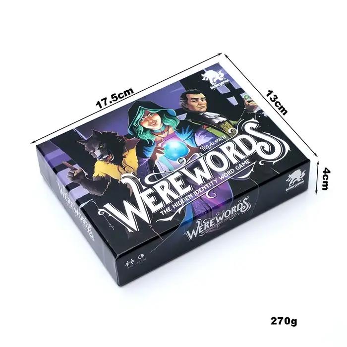 Jeu de société Werewords amusant pour les familles