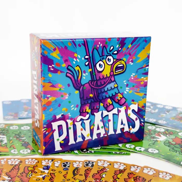 Jeu de cartes de stratégie PINATAS – Jeu de société amusant pour les fêtes