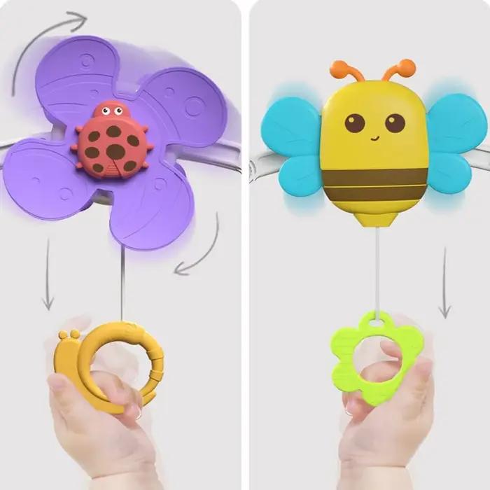 Arc Magique de Macroupta Jouet d'Activité Sensoriel pour Bébé Plastique ABS Dessin Animé pour Poussette et Siège de Voiture Occasions Spéciales Nouveau Né à 24 Mois