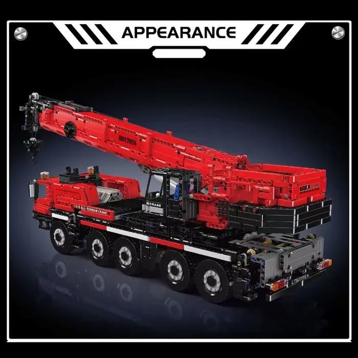 Mould King 17073 17074 voiture technique jouet télécommande LTM 1110 grue bloc de construction assemblage camion brique enfants cadeau de noël