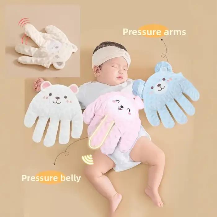 Compagnon de Sommeil Électrique Apaisant Pour Bébés 0-3 Ans Jouet Automatique Tapotement Oreiller Sucette Aidant Le Sommeil Enfant