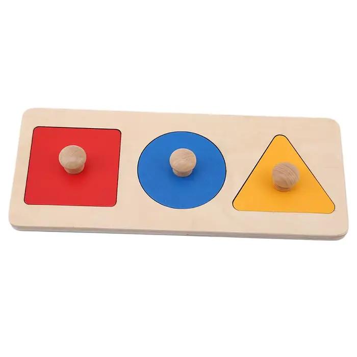 Jouets de Puzzle Montessori en bois