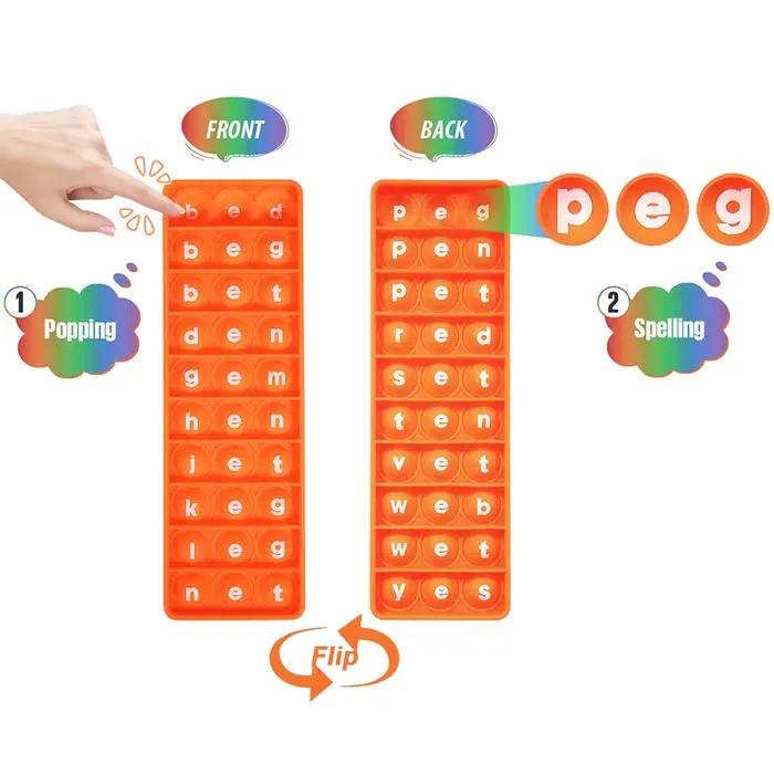 5 pièces mot 100 CVC mots jeux jouets