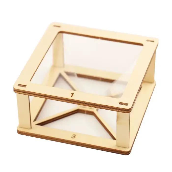 Bricolage Puzzle créatif assembler jouet pour enfants cadeau Simple mode 3D jouets de Projection holographique drôle vapeur Science jouet