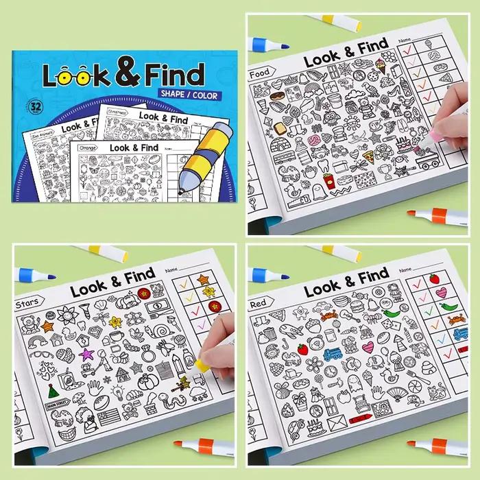 Livre d'exercices de coloriage pour enfants