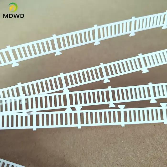 Modèle de clôture d'isolation, 5 pièces, bricolage, fabrication de modèles, Kits en plastique Abs, aménagement de Train ferroviaire, il peut être plié pour Diorama
