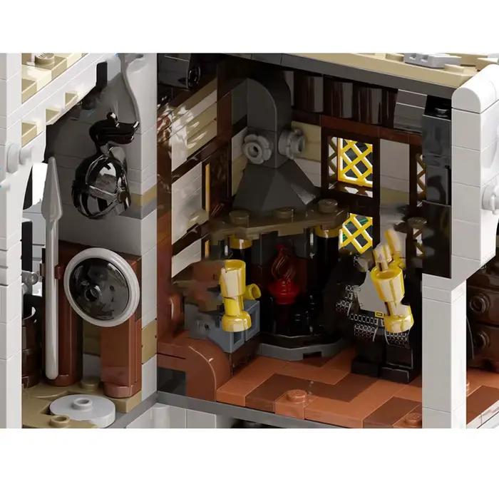 Château jouet de construction MOC modèle 2738 pièces