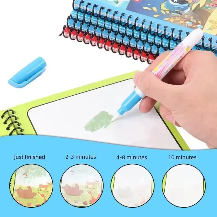 Livre magique de dessin à l'eau