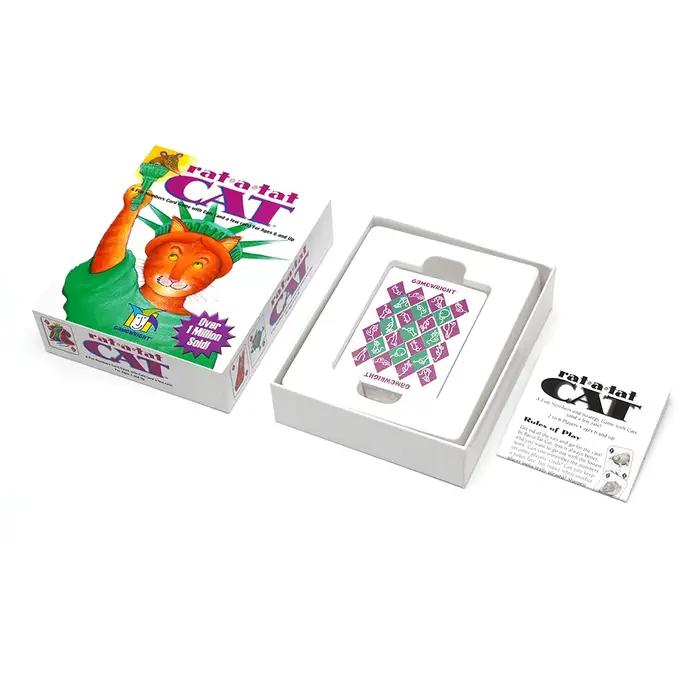 Rat a Tat Cat - Jeu de cartes Fun Numbers avec des chats (et quelques rats) pour les 6 ans et plus 
