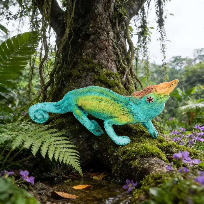 Oenux nouvelle Simulation reptiles sauvages animaux Figurines lézard modèle